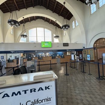 Santa Fe Train Depot - Inside - Public Transportation Near Me - San Diego, California Santa Fe Train Depot - Inside - Public Transportation Near Me - San Diego, California