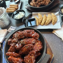 Family combo set 1. Soy garlic and yangnyeom chicken. Family combo set 1. Soy garlic and yangnyeom chicken.