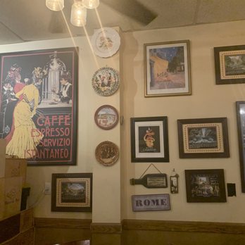 Pasta And - Missing Italy by seeing all the Italian memorabilia on the walls - Italian Near Me - Margate, Florida