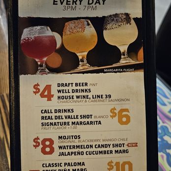 El Torito - Happy Hour Drinks Menu (January 2024) - Mexican Near Me - Pasadena, California El Torito - Happy Hour Drinks Menu (January 2024) - Mexican Near Me - Pasadena, California