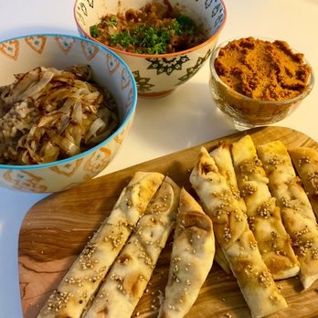 Jons Marketplace - The Lebanese appetizers we made. Majority of the ingredients we picked up from Jons. - Beer, Wine & Spirits Near Me - Los Angeles, California