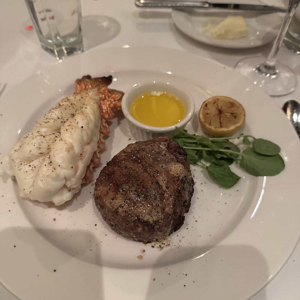 The Capital Grille - Filet Mignon 8oz with Lobster Tail - Steakhouses Near Me - Minneapolis, Minnesota