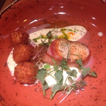 XIX Nineteen - Bacon wrapped scallops - Asian Fusion Near Me - St. Albert, Alberta XIX Nineteen - Bacon wrapped scallops - Asian Fusion Near Me - St. Albert, Alberta