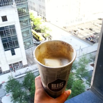 Big Shoulders Coffee - I obviously had to drink some before snapping a picture. - Coffee Roasteries Near Me - Chicago, Illinois