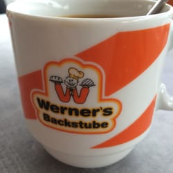 Werners Backstube - Lecker war / ist der Kaffee  (1,40€)