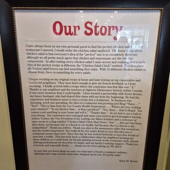 Chicken Salad Chick - The Story ... so you won't have to search and Paste! - Chicken Shop Near Me - Coral Springs, Florida Chicken Salad Chick - The Story ... so you won't have to search and Paste! - Chicken Shop Near Me - Coral Springs, Florida