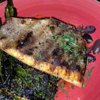 The Merchant - Grilled Arctic Char - New American Near Me - Boston, Massachusetts