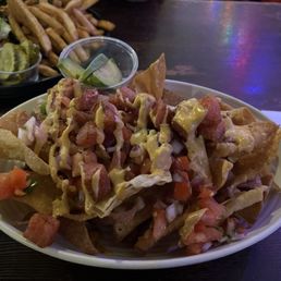 Ahi tuna nachos