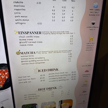 Coche Valley Dessert Cafe - menu - Desserts Near Me - Seattle, Washington