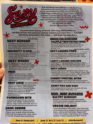 Menu photo 2 Sexy Burger Tempe, AZ Menu photo 2 Sexy Burger Tempe, AZ