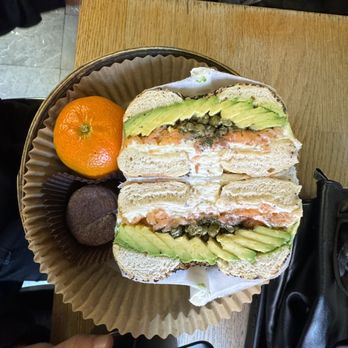 UT47 Kitchen & Bar - #10. Smoked Salmon & Avocado, Home-made Cream Cheese on Bagel - Breakfast & Brunch Near Me - New York, New York