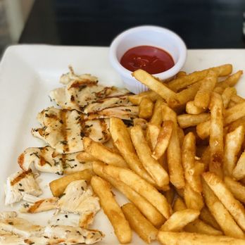 il Canale - Kids menu - grilled chicken with fries. - Italian Near Me - Washington, DC, District of Columbia