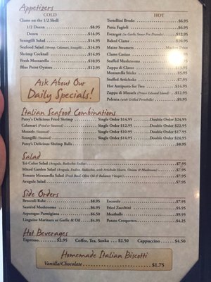 Menu photo 7 Patsys Bistro Fairview, NJ Menu photo 7 Patsys Bistro Fairview, NJ