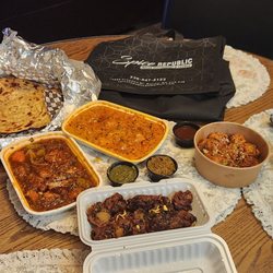 Spice Republic - The whole meal, so delicious!
