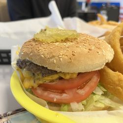Chicken King - #1 Double Cheeseburger
