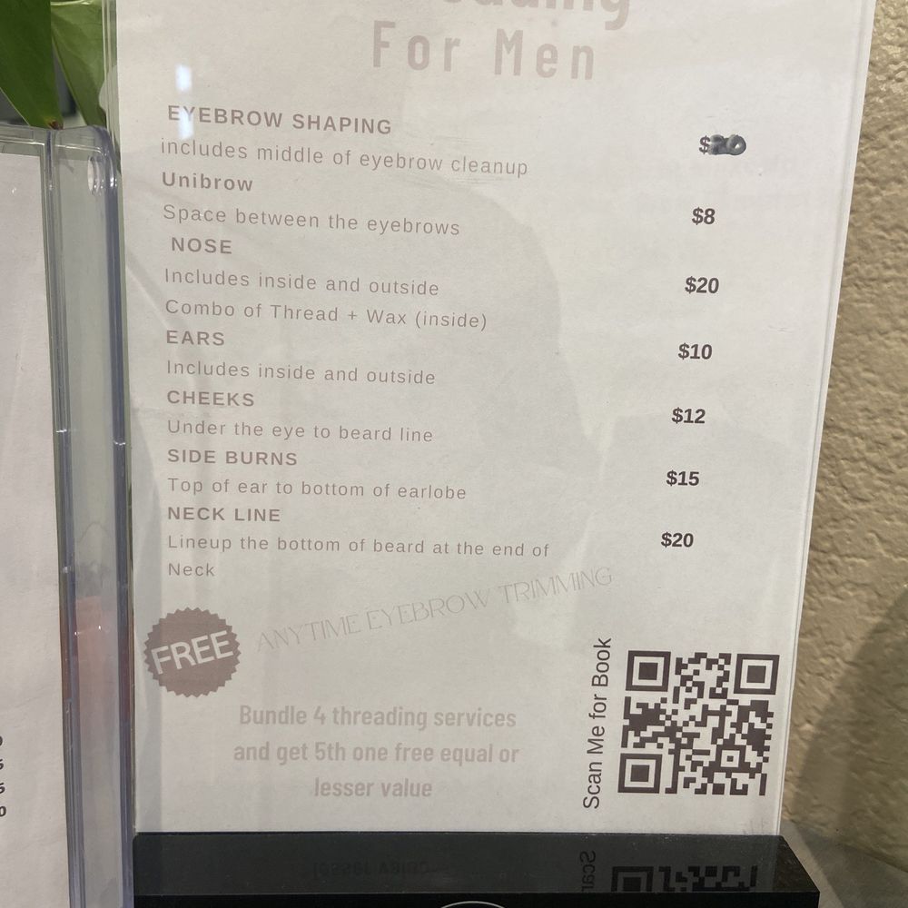 Threadolysis Brow Boutique - Men's price - Eyelash Service Near Me - Las Vegas, Nevada Threadolysis Brow Boutique - Men's price - Eyelash Service Near Me - Las Vegas, Nevada