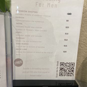 Threadolysis Brow Boutique - Men's price - Eyelash Service Near Me - Las Vegas, Nevada