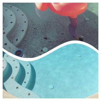 Splash Pool Service - Acid Wash - Before & After - Pool Cleaners Near Me - Tucson, Arizona