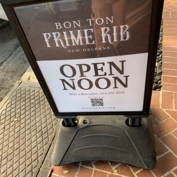 Bon Ton Prime Rib - Steakhouses Near Me - New Orleans, Louisiana Bon Ton Prime Rib - Steakhouses Near Me - New Orleans, Louisiana