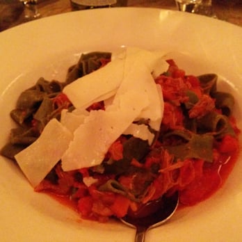 Panza - Spinach parpadele with tomato and veal sauce! Deliiiciouss! - Italian Near Me - Boston, Massachusetts Panza - Spinach parpadele with tomato and veal sauce! Deliiiciouss! - Italian Near Me - Boston, Massachusetts