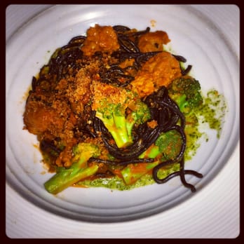 SPQR - Squid ink spaghetti with uni - Italian Near Me - San Francisco, California SPQR - Squid ink spaghetti with uni - Italian Near Me - San Francisco, California