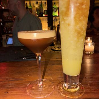 Altar - Espresso Martini and ginger mocktail - Cocktail Bars Near Me - Brooklyn, New York