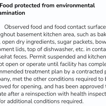 The Brewer's Cabinet - Rat feces violation from Nevada health inspection. - Brewpubs Near Me - Reno, Nevada The Brewer's Cabinet - Rat feces violation from Nevada health inspection. - Brewpubs Near Me - Reno, Nevada