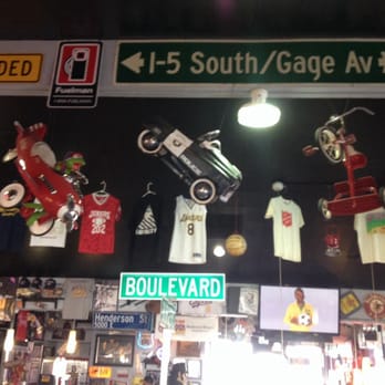 Boulevard Burgers - Kid might go bonkers at this place. They have a chopper on the wall too. - Burgers Near Me - Bell, California