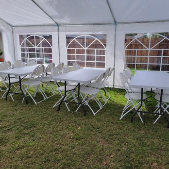 Family Fun Rentals - 6ft Folding Tables and Fan-Back Folding Chairs available. - Party Equipment Rentals Near Me Family Fun Rentals - 6ft Folding Tables and Fan-Back Folding Chairs available. - Party Equipment Rentals Near Me
