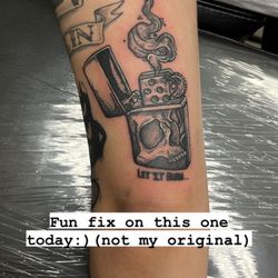 Infamous Ink Tattoo 2 - Mike did an amazing job on my cover up