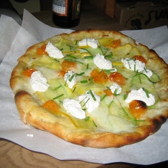 Pizzetta 211 - Summer Squash, yellow tomatoes, ricatta cheese...delicious~ - Pizza Near Me - San Francisco, California Pizzetta 211 - Summer Squash, yellow tomatoes, ricatta cheese...delicious~ - Pizza Near Me - San Francisco, California