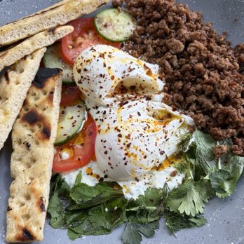 Traveler's Cart - Turkish Cilbir Lamb Eggs (H) - Cocktail Bars Near Me - Houston, Texas