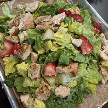 Forney Brewing Company - Strawberry Salad, Add Chicken - love the dressing on this one! - Breweries Near Me - Forney, Texas