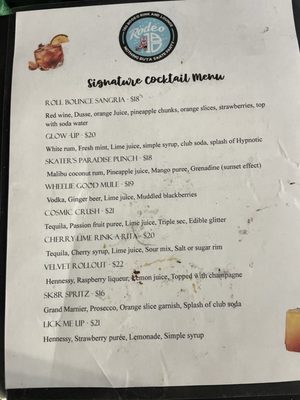Menu photo 5 180 Rodeo Rink and Lounge Houston, TX Menu photo 5 180 Rodeo Rink and Lounge Houston, TX