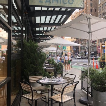 L'Amico - Outside seating was great! - Italian Near Me - New York, New York