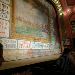Atlas Theatre - Stage with curtain down