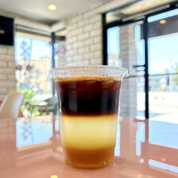 Goki - Bakehouse & Coffee Shop - Passion fruit espresso tonic - Coffee & Tea Near Me - Arcadia, California