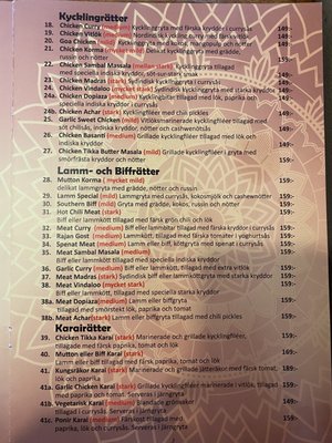 Menu photo 4 Tandoori Köket Huddinge, AB