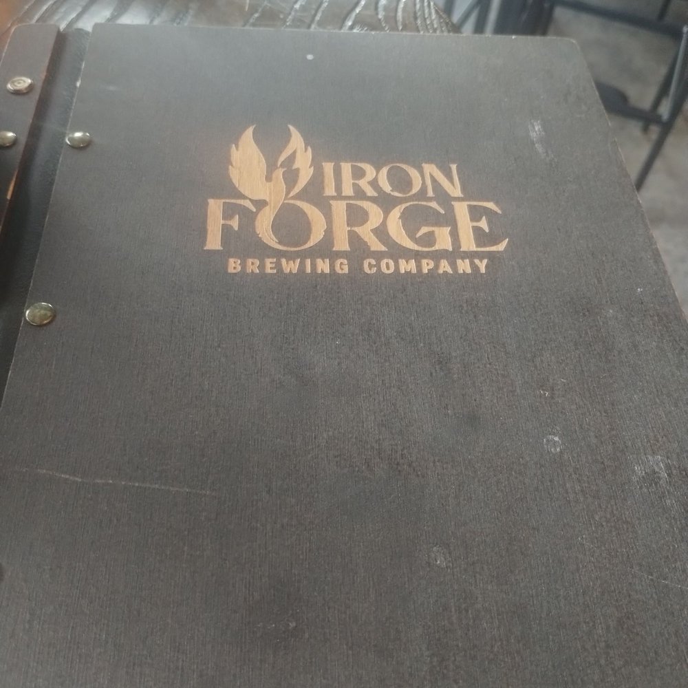 Iron Forge Brewing Co. - Front of the Menu - Breweries Near Me - Sevierville, Tennessee Iron Forge Brewing Co. - Front of the Menu - Breweries Near Me - Sevierville, Tennessee