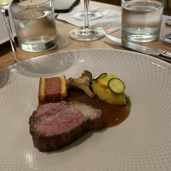 Knife Pleat - Lamb course - French Near Me - Costa Mesa, California