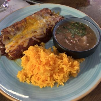 Doña Mesa Tex-Mex Kitchen - Chicken and beef enchiladas (part of Doña's Fiesta) - Tex-Mex Near Me - Fairfax, Virginia Doña Mesa Tex-Mex Kitchen - Chicken and beef enchiladas (part of Doña's Fiesta) - Tex-Mex Near Me - Fairfax, Virginia