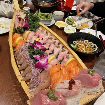 Sakuraya - Sushi boat!!! Amazing presentation and taste. Good vibes all around - Sushi Bars Near Me - Orange, California Sakuraya - Sushi boat!!! Amazing presentation and taste. Good vibes all around - Sushi Bars Near Me - Orange, California
