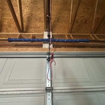 One Clear Choice Garage Doors - New and oh so blue door spring - Garage Door Services Near Me - Castle Rock, Colorado