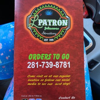 L'Patron - Cover of menu pamphlet - Food Trucks Near Me - Baytown, Texas L'Patron - Cover of menu pamphlet - Food Trucks Near Me - Baytown, Texas