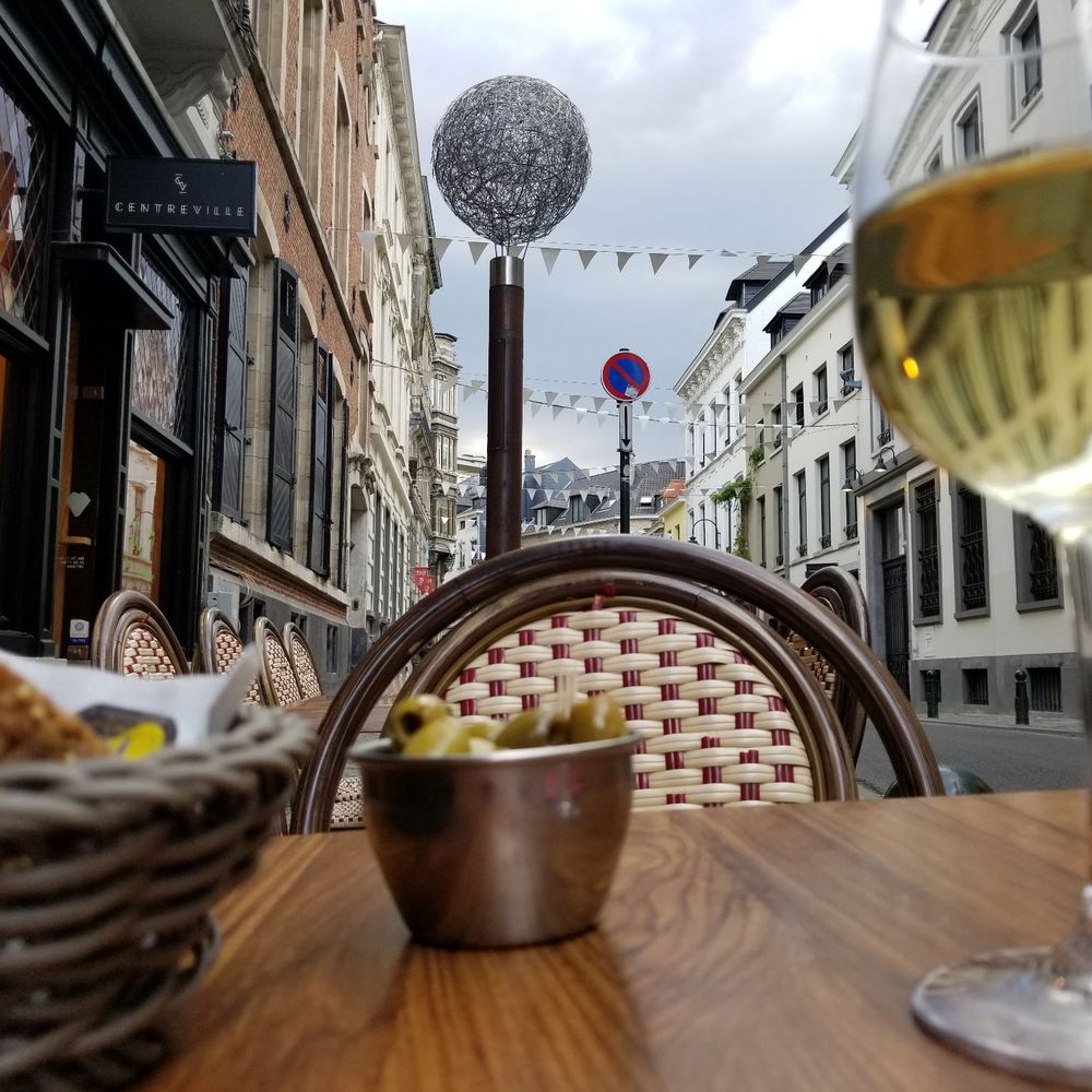 Dinner outside Publico