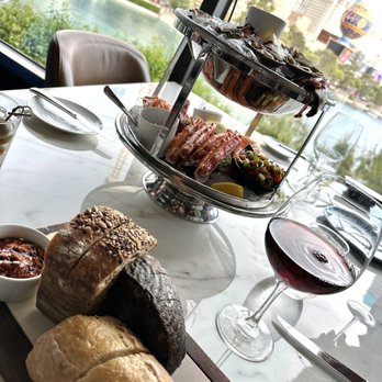 Spago - Seafood Tower 2 Tier - New American Near Me - Las Vegas, Nevada