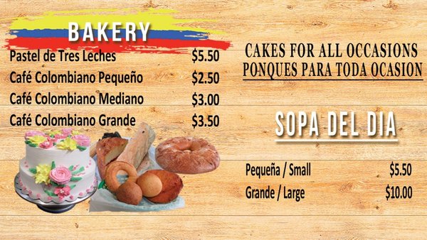 Menu photo 4 Bella's Bakery Elmont, NY
