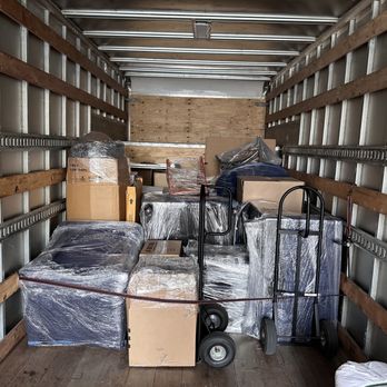 A2B Movers - Bed, Box Spring, Sofa, Coffee Table, 8 large Plastic Containers, 6 Boxes,4 Clothing Protectors, 2 Chairs, End Table, - Movers Near Me - San Francisco, California