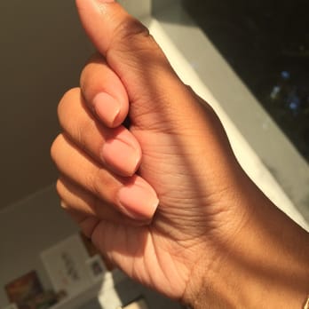 KsBeaute - Another wonderful gel manicure from Mela. Color: Nude Knickers - Nail Technicians Near Me