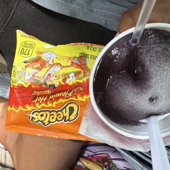 Ike's Snowballs - a bowl of ice cream and a bag of candy - Desserts Near Me - New Orleans, Louisiana Ike's Snowballs - a bowl of ice cream and a bag of candy - Desserts Near Me - New Orleans, Louisiana